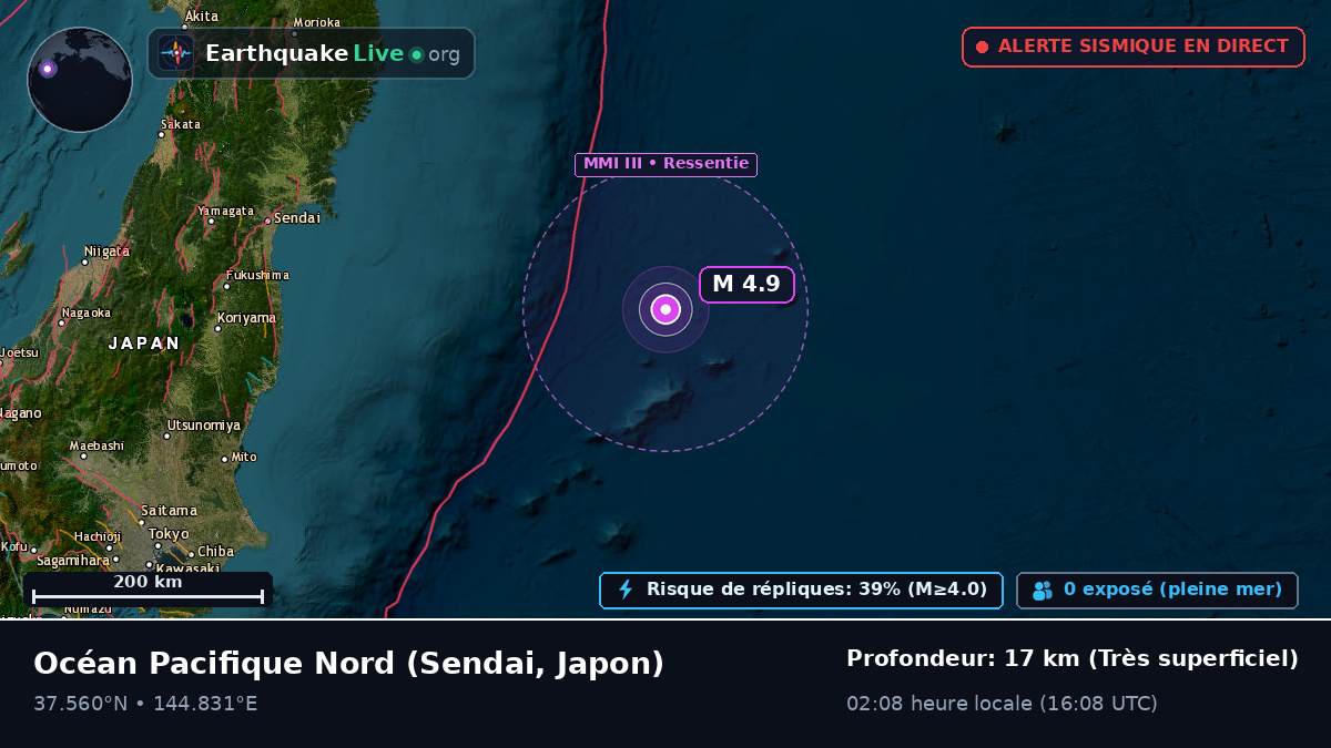 Océan Pacifique Nord (Japon)