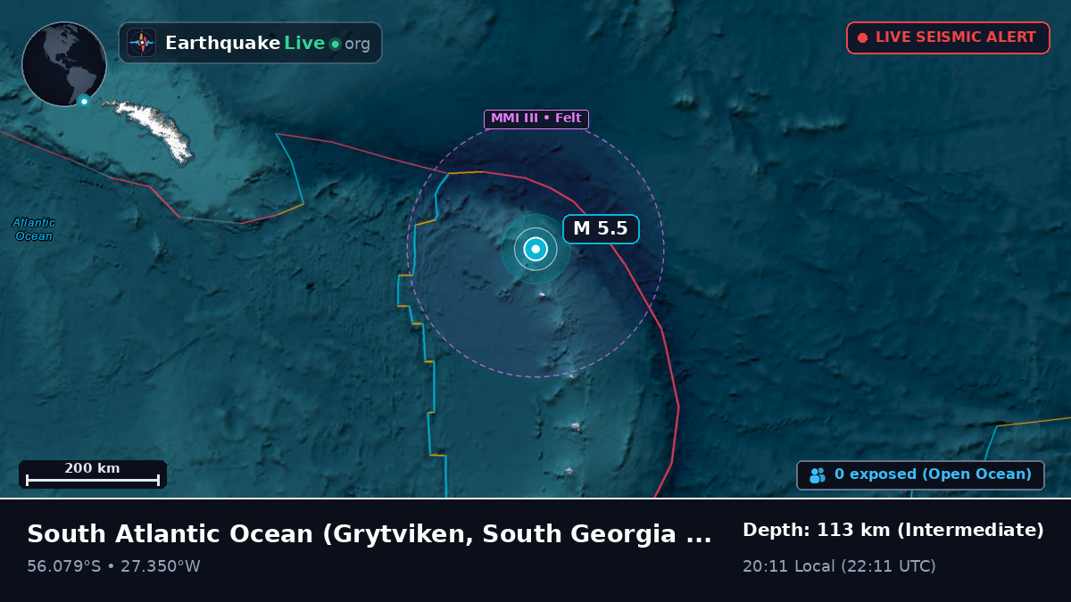 South Atlantic Ocean (South Georgia and the Islands)