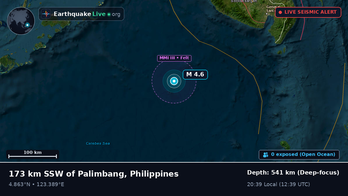 Off the coast of General Santos, Philippines