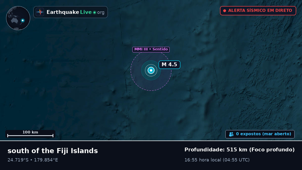 Oceano Pacífico Sul (Kermadec Islands)