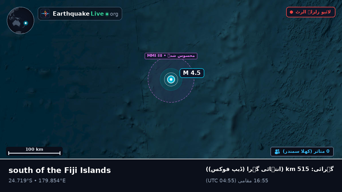 جنوبی بحر الکاہل (Kermadec Islands)