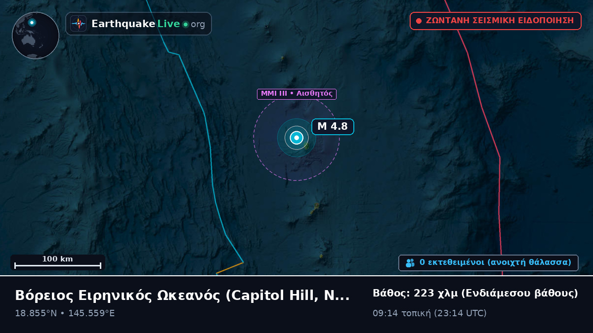Βόρειος Ειρηνικός Ωκεανός (Northern Mariana Islands)