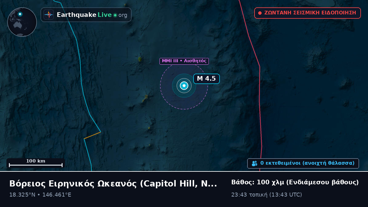 Βόρειος Ειρηνικός Ωκεανός (Northern Mariana Islands)