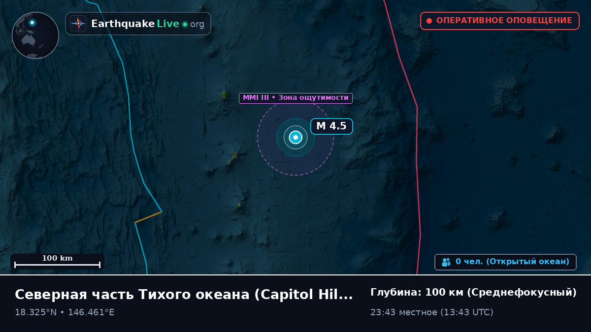 Северная часть Тихого океана (Northern Mariana Islands)