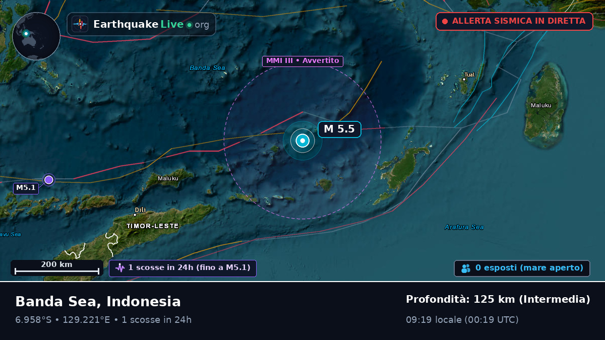 Mare di Banda (Indonesia)