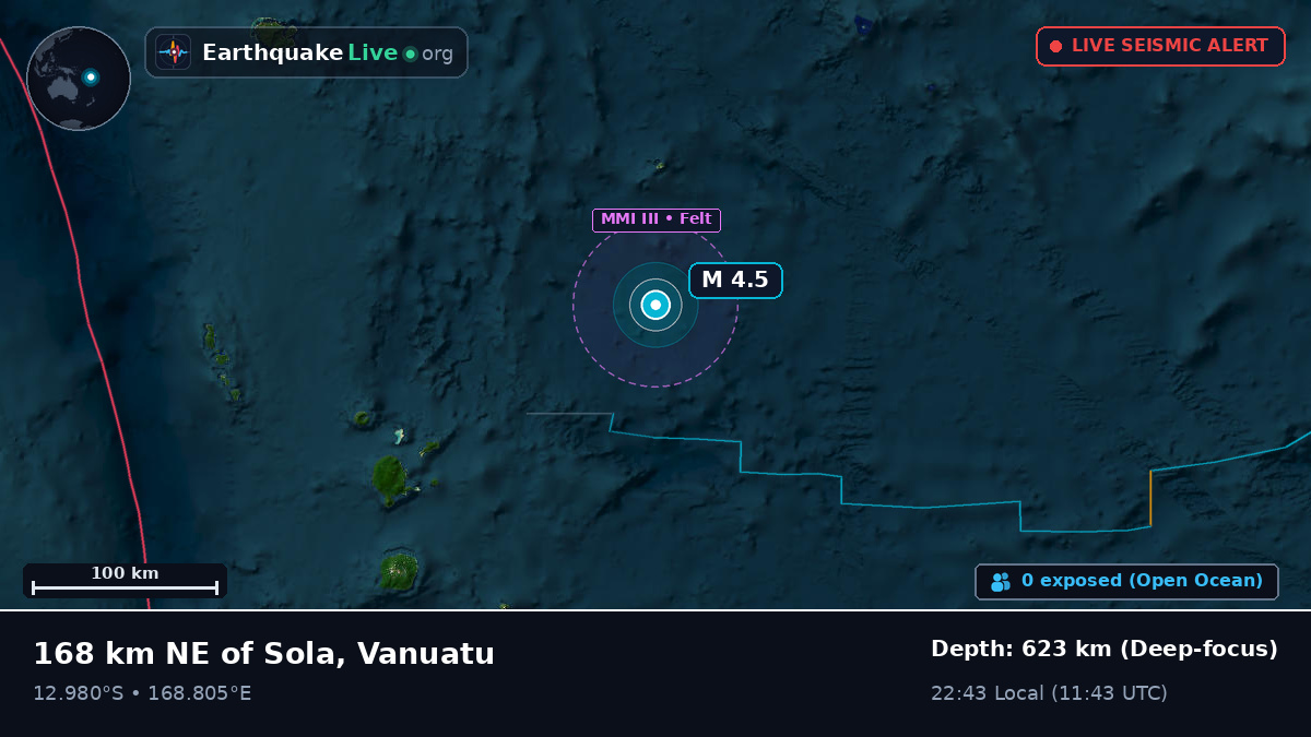 South Pacific Ocean (Vanuatu)