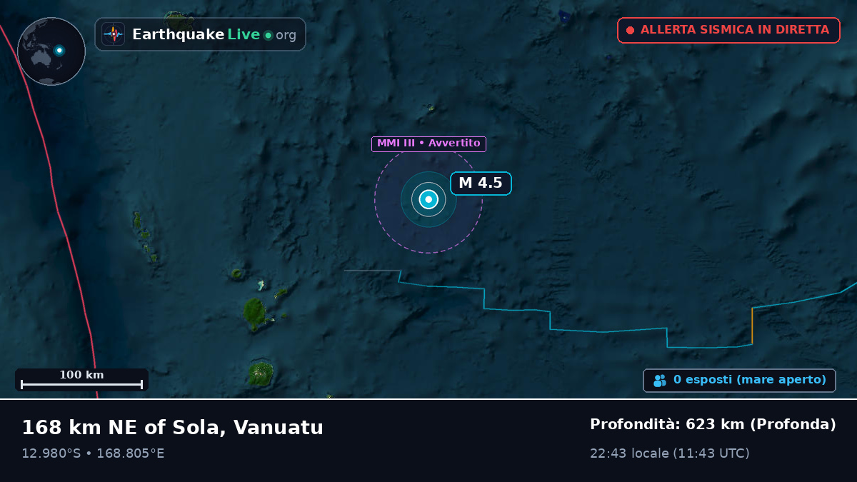 Oceano Pacifico meridionale (Vanuatu)