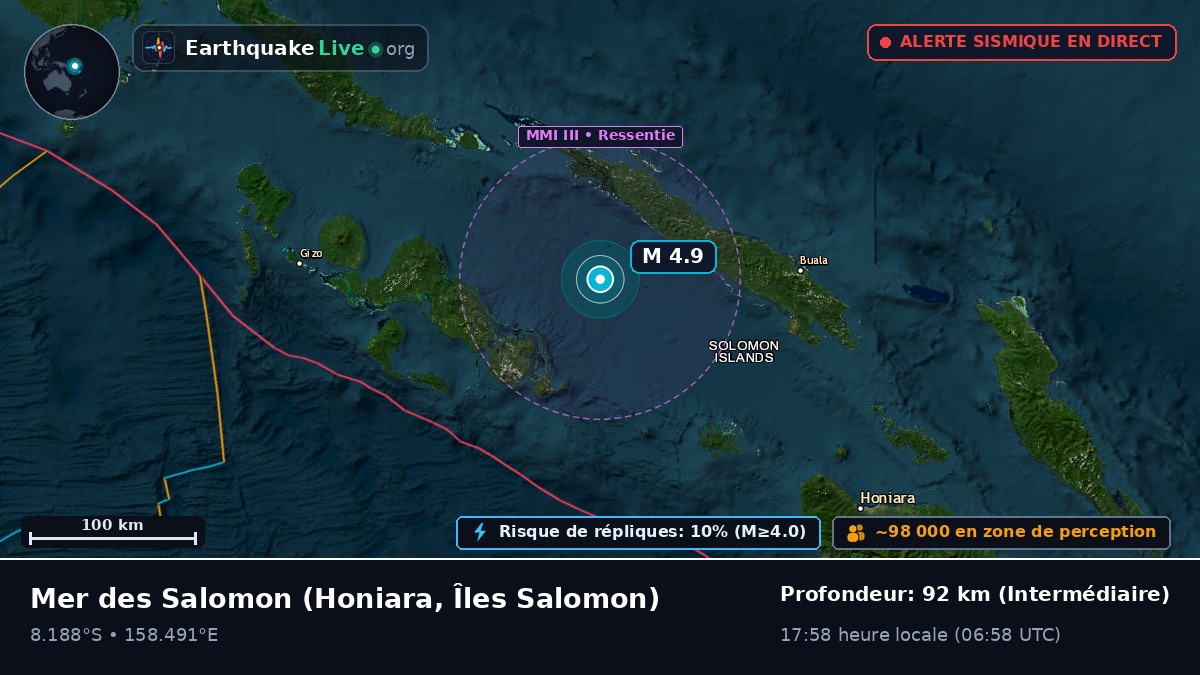 Mer des Salomon (Îles Salomon)