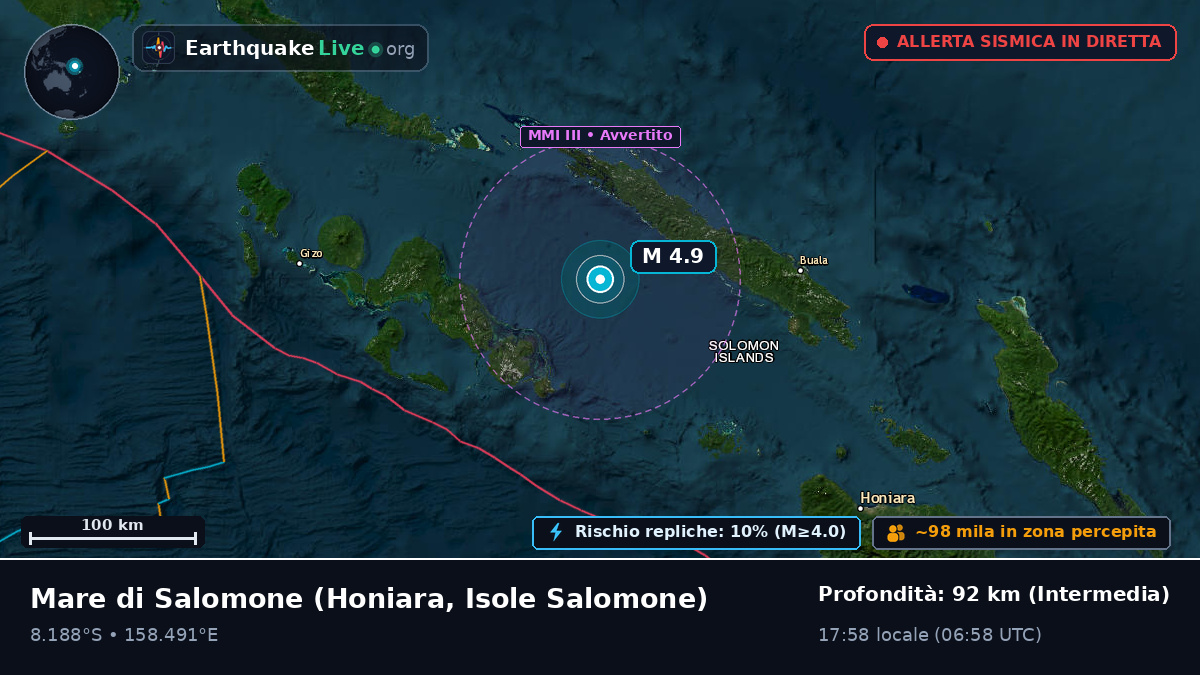 Mare di Salomone (Isole Salomone)