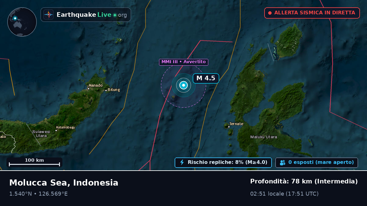 Mare delle Molucche (Indonesia)