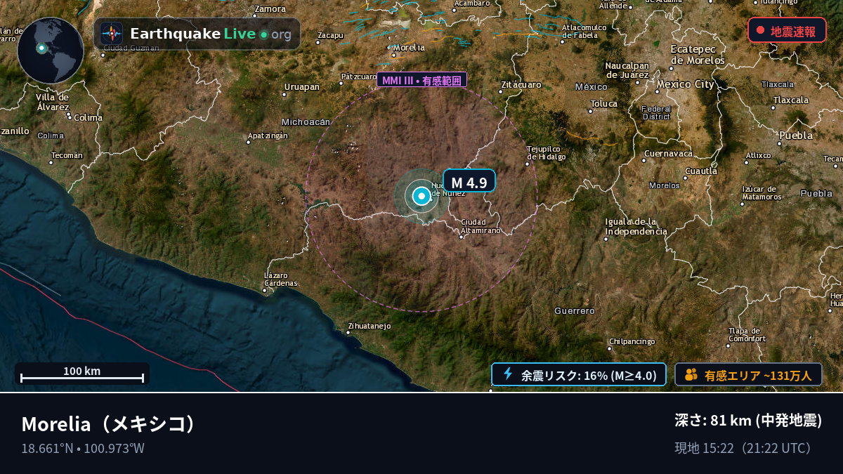 Michoacán, メキシコ