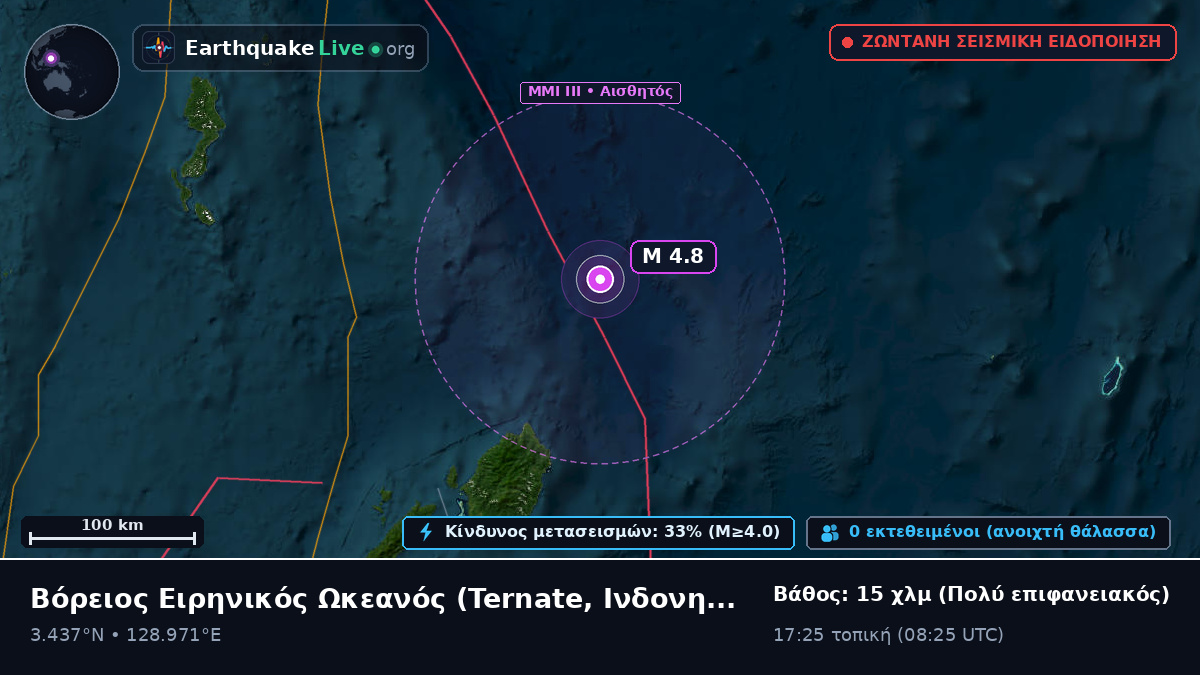 Βόρειος Ειρηνικός Ωκεανός (Ινδονησία)