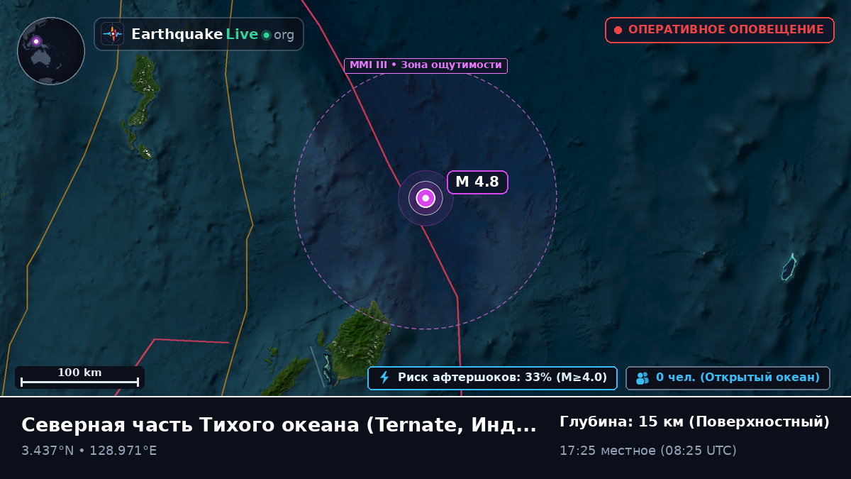 Северная часть Тихого океана (Индонезия)