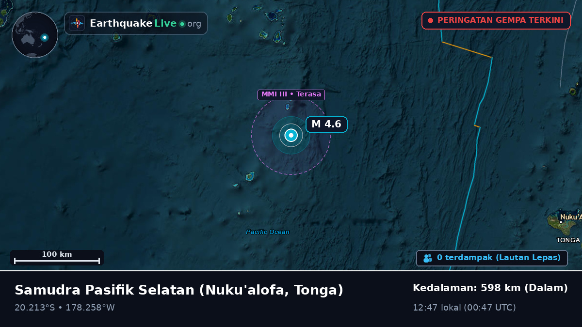 Samudra Pasifik Selatan (Tonga)