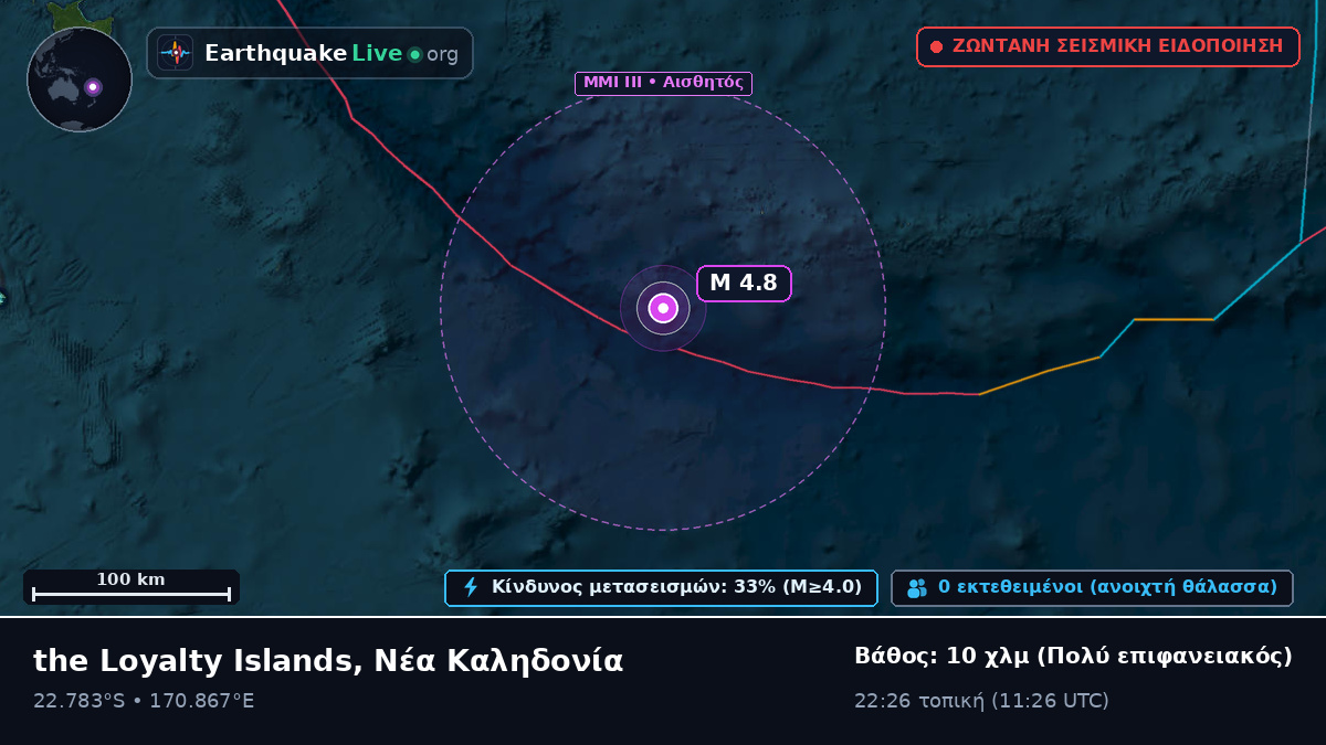 Νότιος Ειρηνικός Ωκεανός (Νέα Καληδονία)