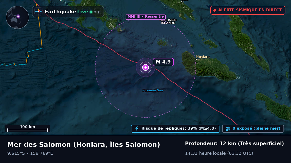 Mer des Salomon (Îles Salomon)