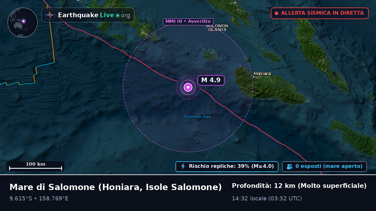 Mare di Salomone (Isole Salomone)