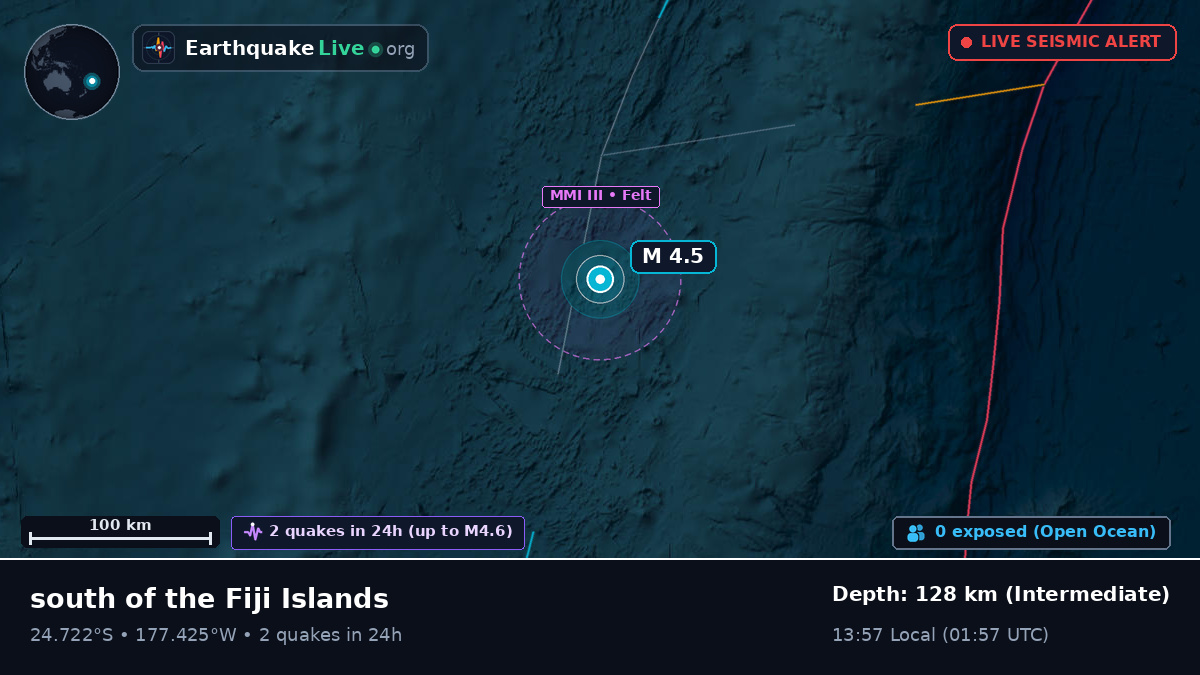 South Pacific Ocean (Tonga)