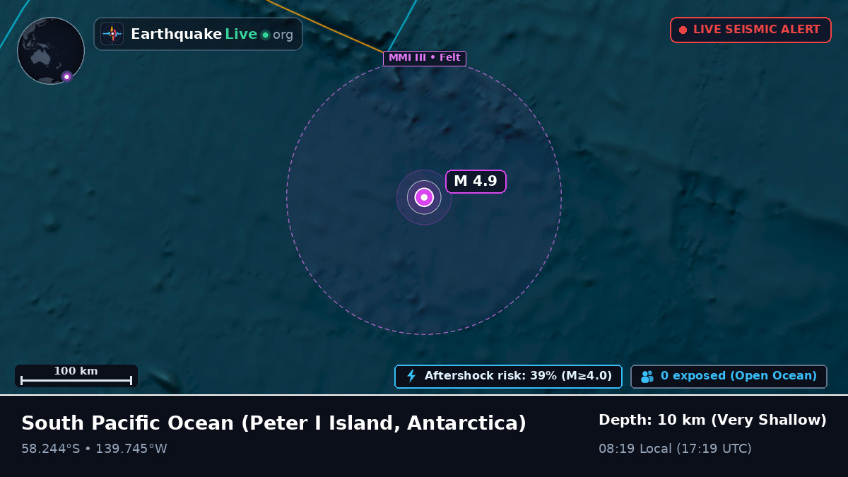 South Pacific Ocean (Antarctica)