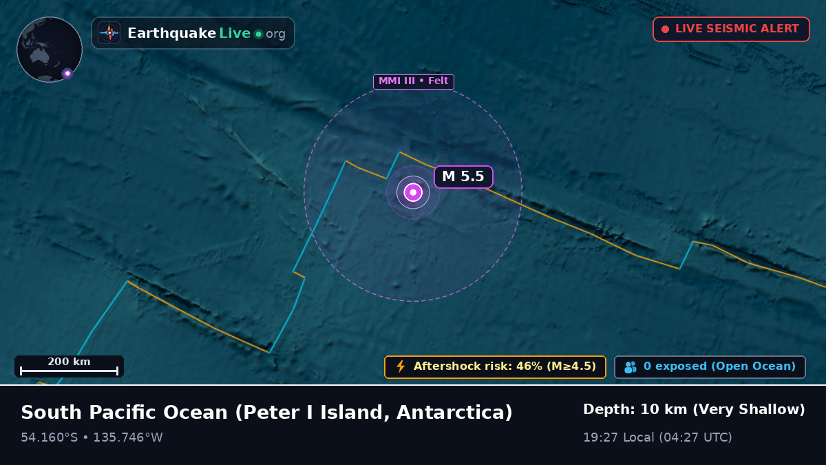 South Pacific Ocean (Antarctica)
