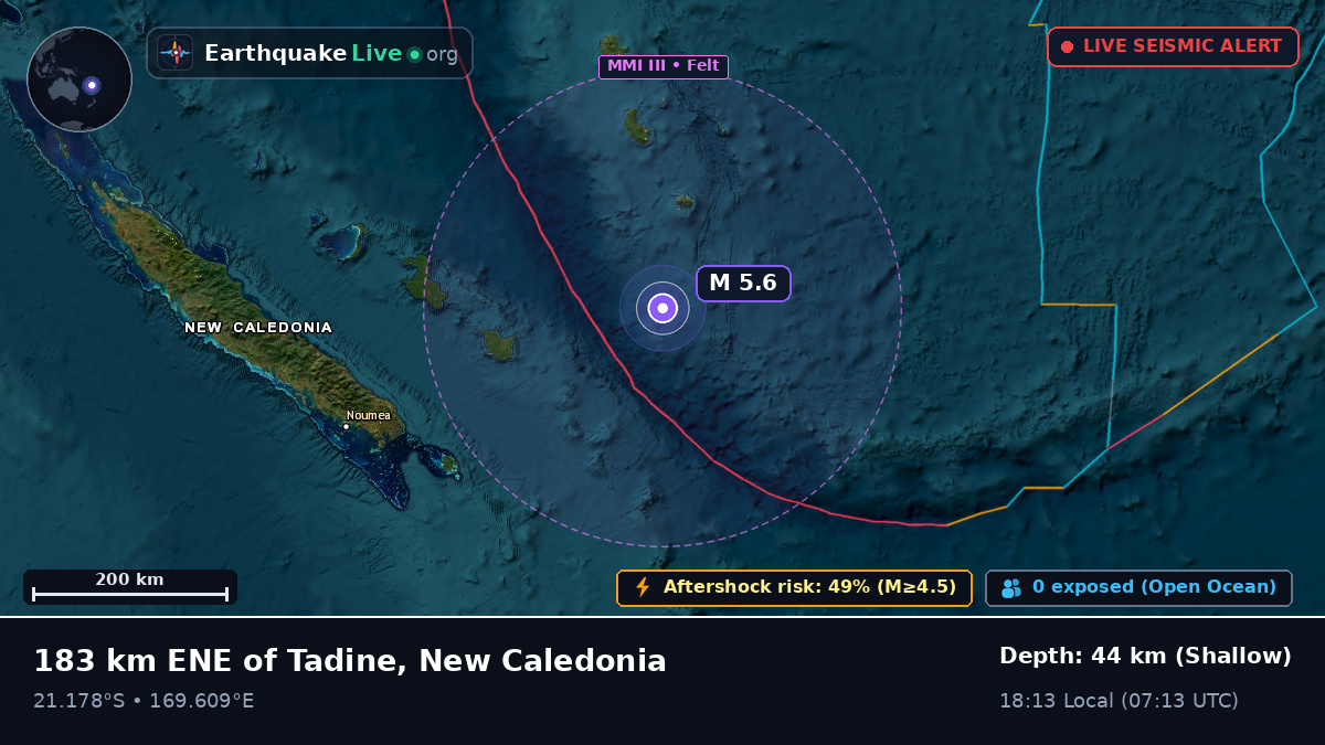 South Pacific Ocean (New Caledonia)