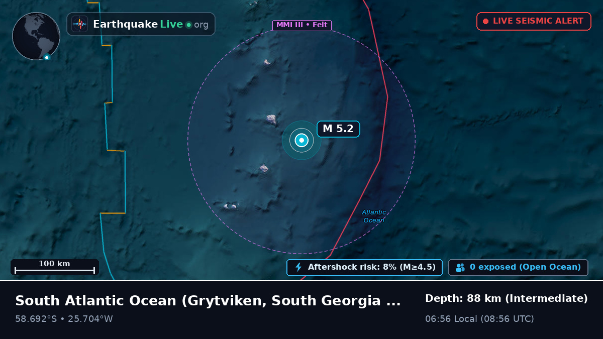 South Atlantic Ocean (South Georgia and the Islands)