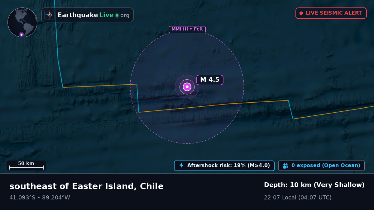 South Pacific Ocean (Chile)