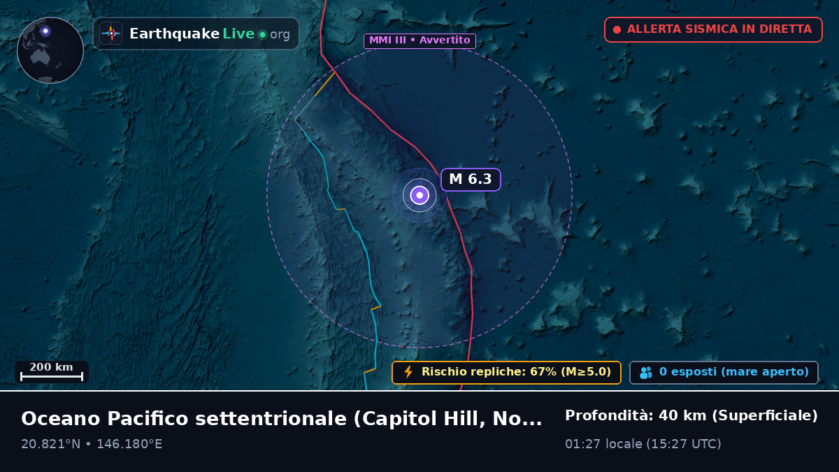 Oceano Pacifico settentrionale (Northern Mariana Islands)