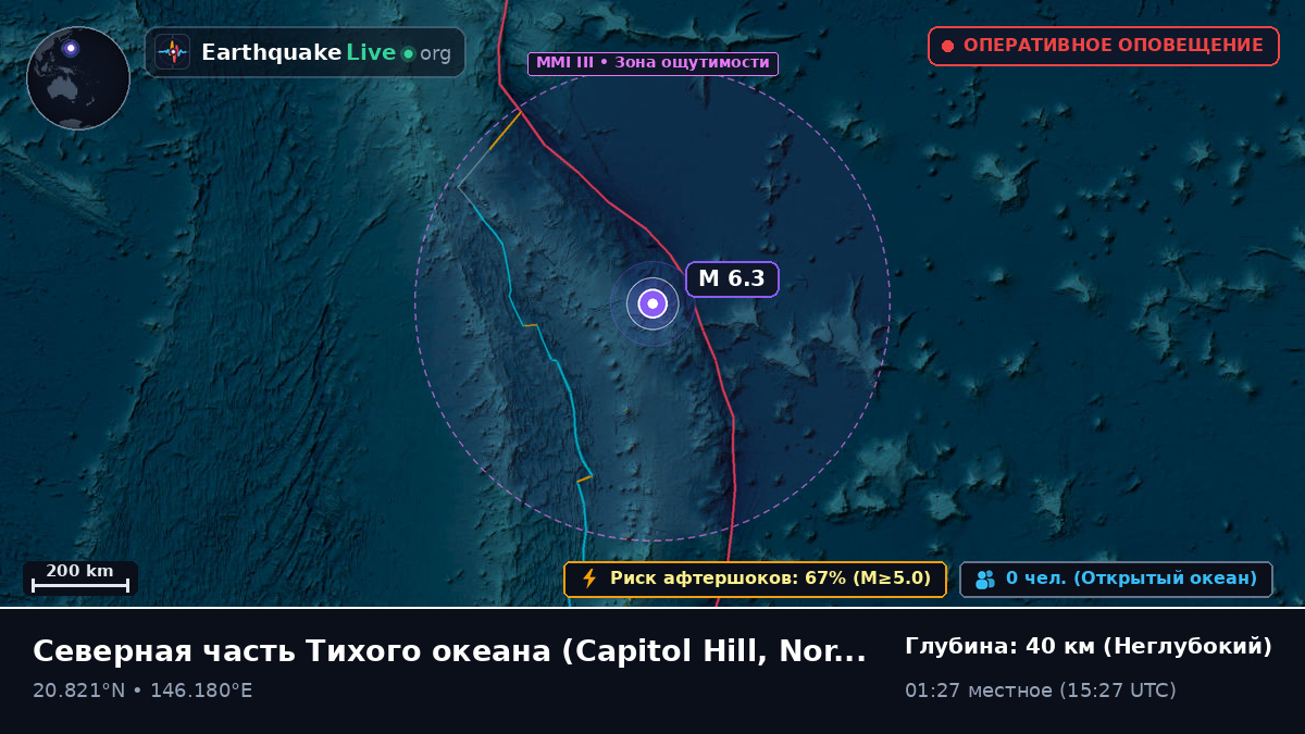 Северная часть Тихого океана (Northern Mariana Islands)