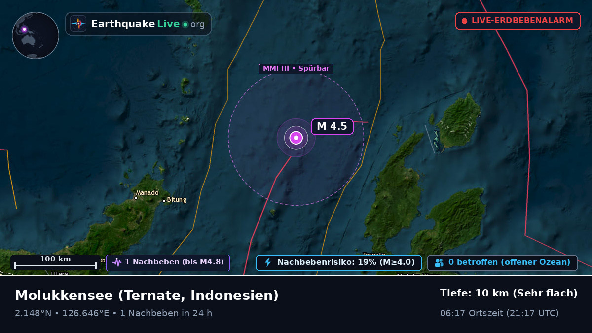 Molukkensee (Indonesien)