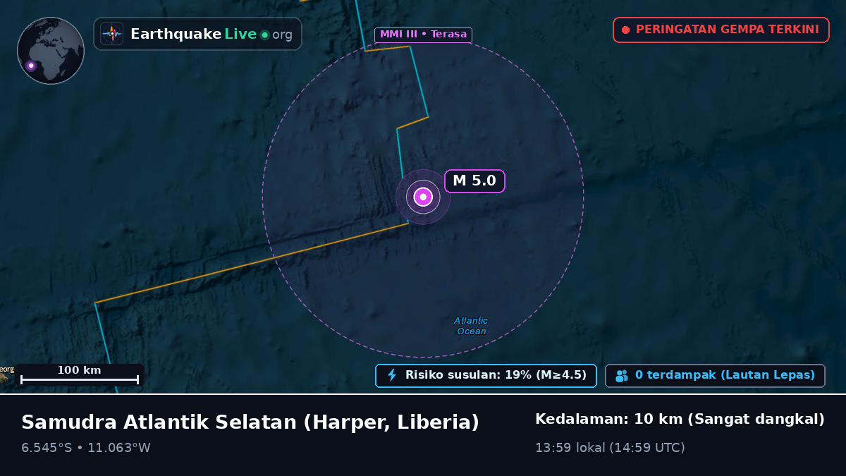 Samudra Atlantik Selatan (Liberia)