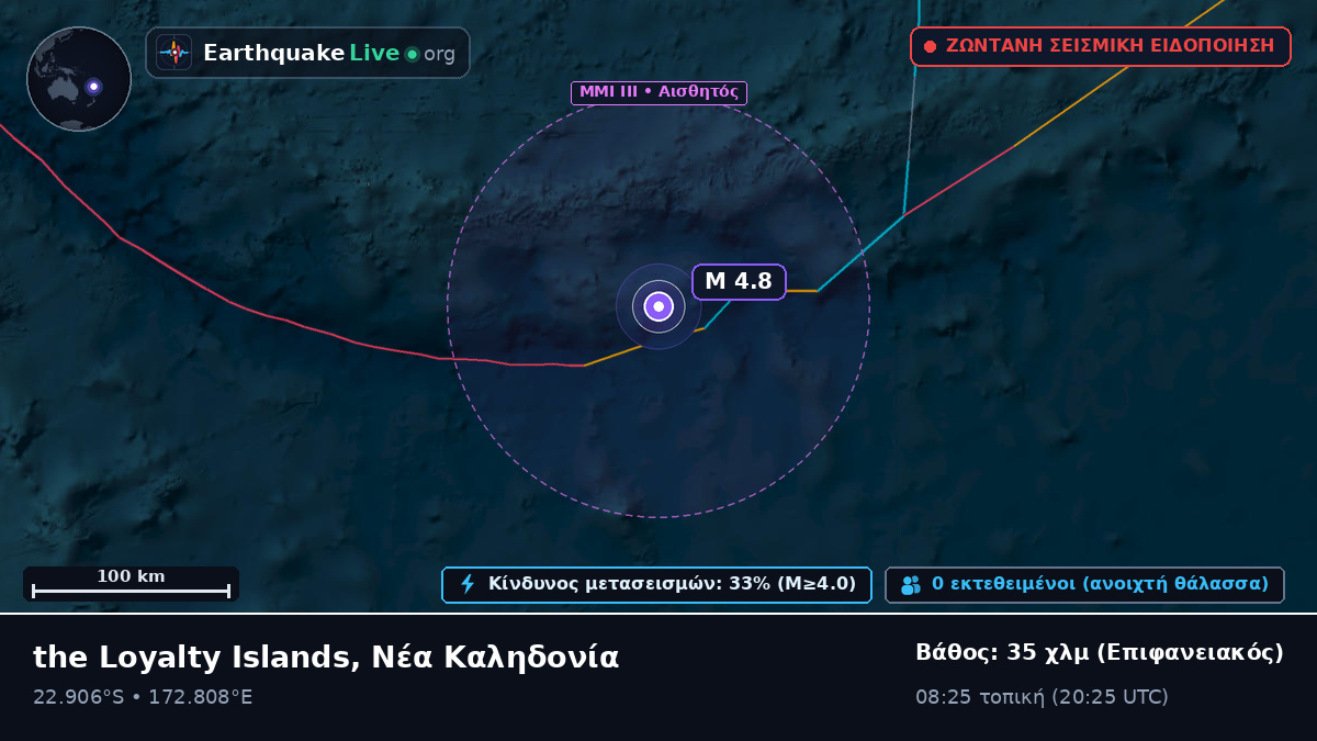 Νότιος Ειρηνικός Ωκεανός (Νέα Καληδονία)