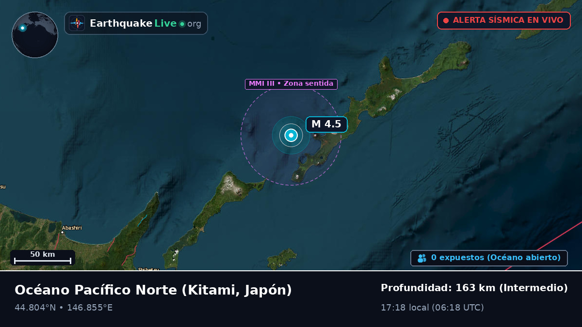 Océano Pacífico Norte (Japón)