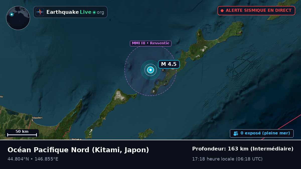 Océan Pacifique Nord (Japon)
