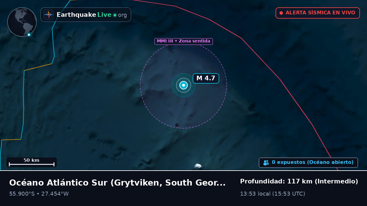 Océano Atlántico Sur (South Georgia and the Islands)