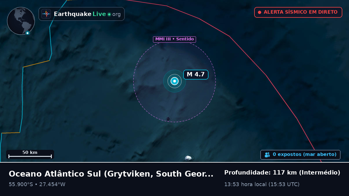 Oceano Atlântico Sul (South Georgia and the Islands)
