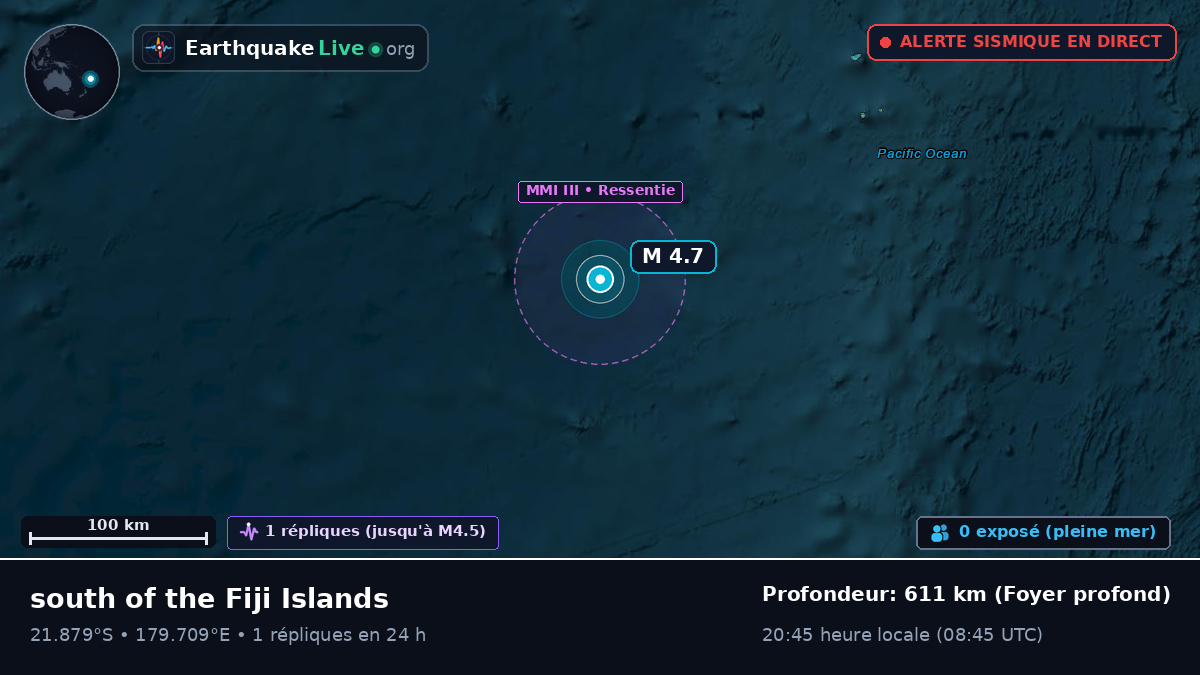 Océan Pacifique Sud (Fidji)