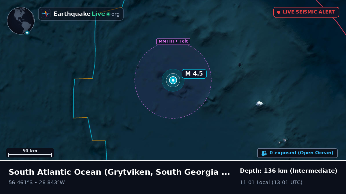 South Atlantic Ocean (South Georgia and the Islands)