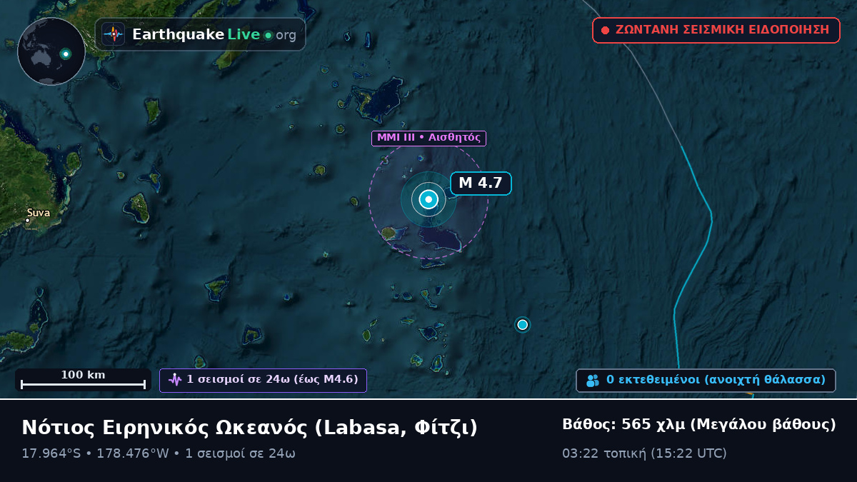 Νότιος Ειρηνικός Ωκεανός (Φίτζι)