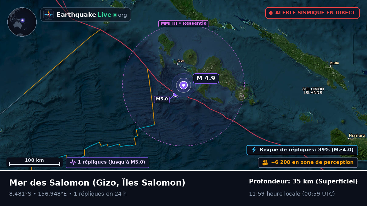 Mer des Salomon (Îles Salomon)