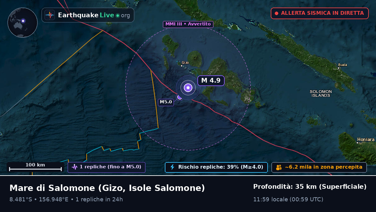 Mare di Salomone (Isole Salomone)
