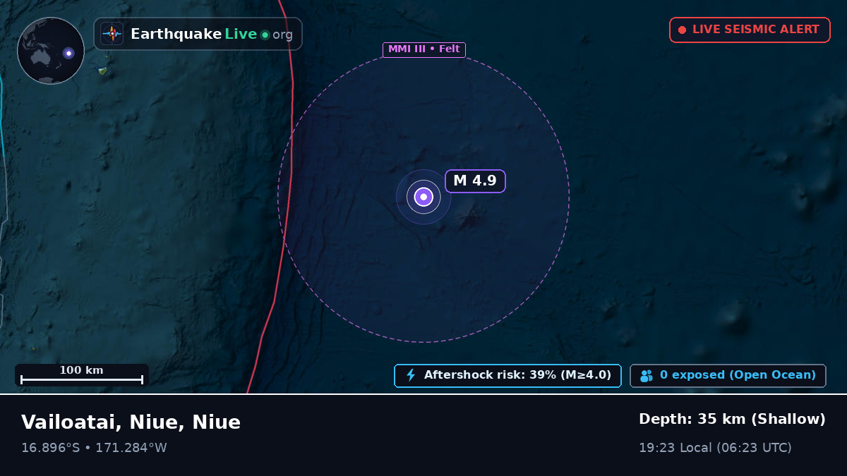 South Pacific Ocean (Niue)