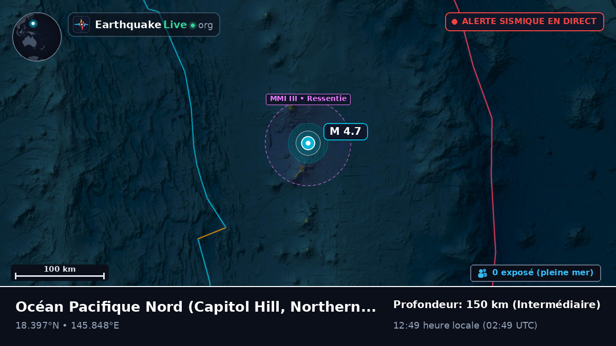 Océan Pacifique Nord (Northern Mariana Islands)