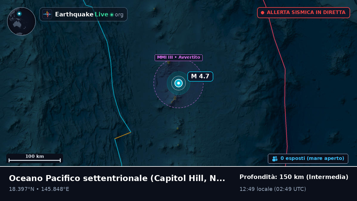 Oceano Pacifico settentrionale (Northern Mariana Islands)