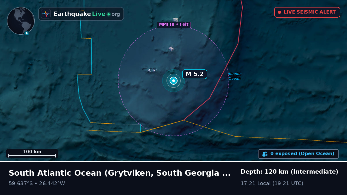 South Atlantic Ocean (South Georgia and the Islands)