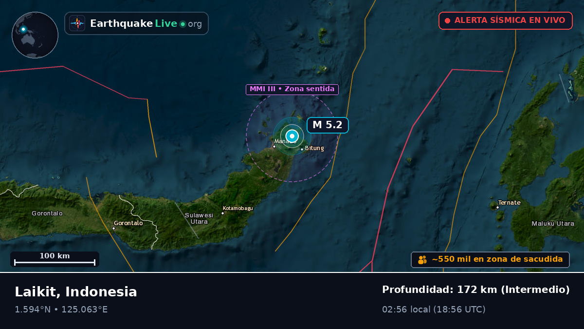 Mar de Molucas (Indonesia)