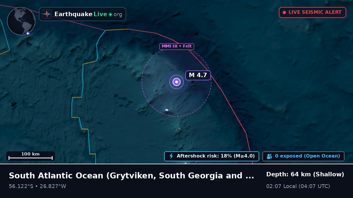 South Atlantic Ocean (South Georgia and the Islands)