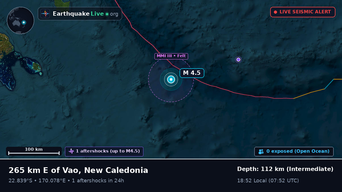 South Pacific Ocean (New Caledonia)