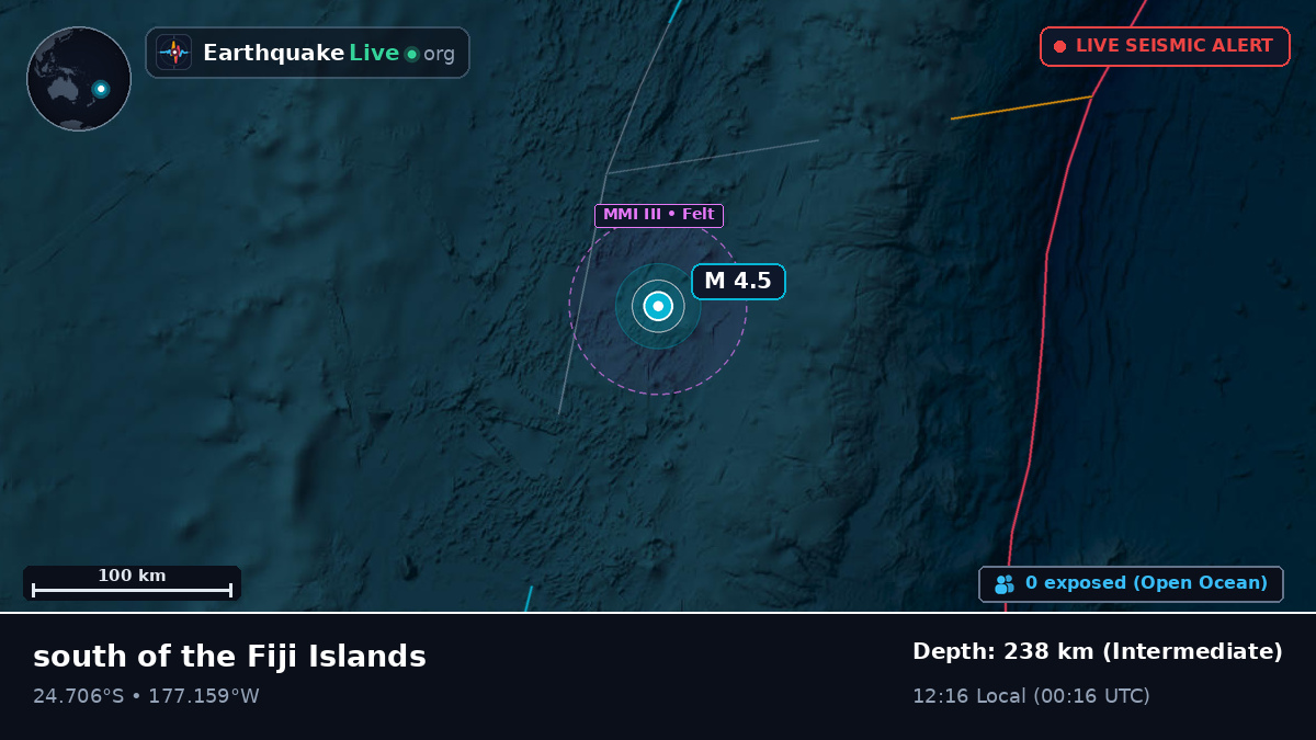 South Pacific Ocean (Tonga)