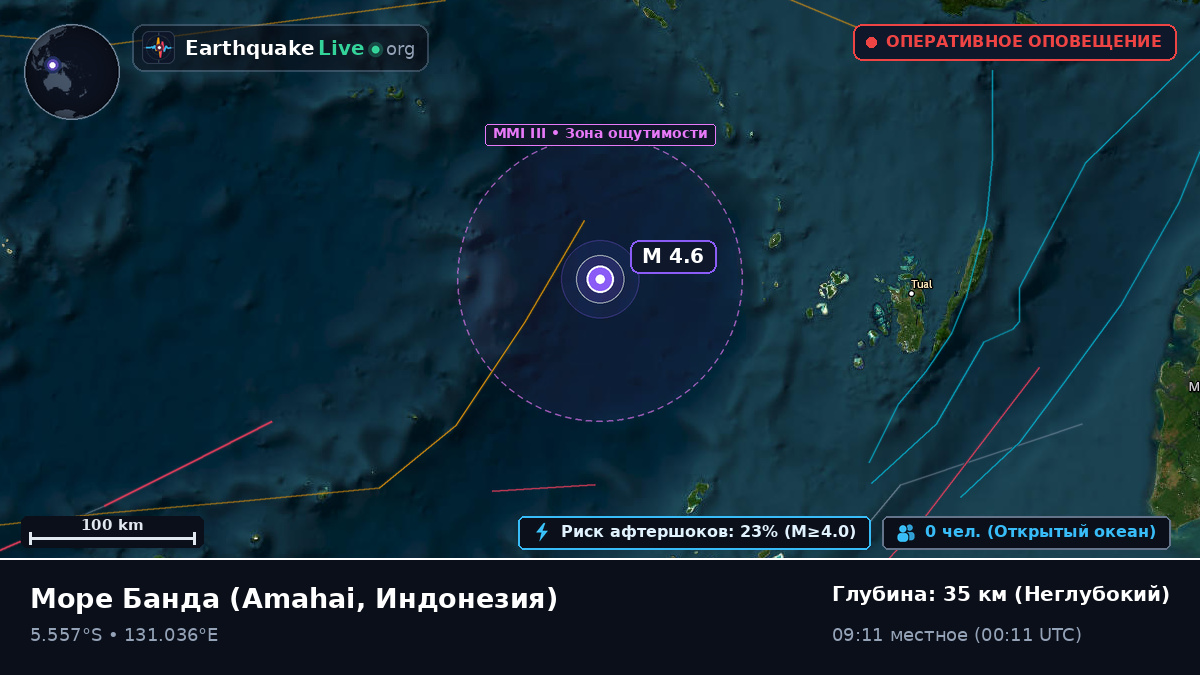 Море Банда (Индонезия)